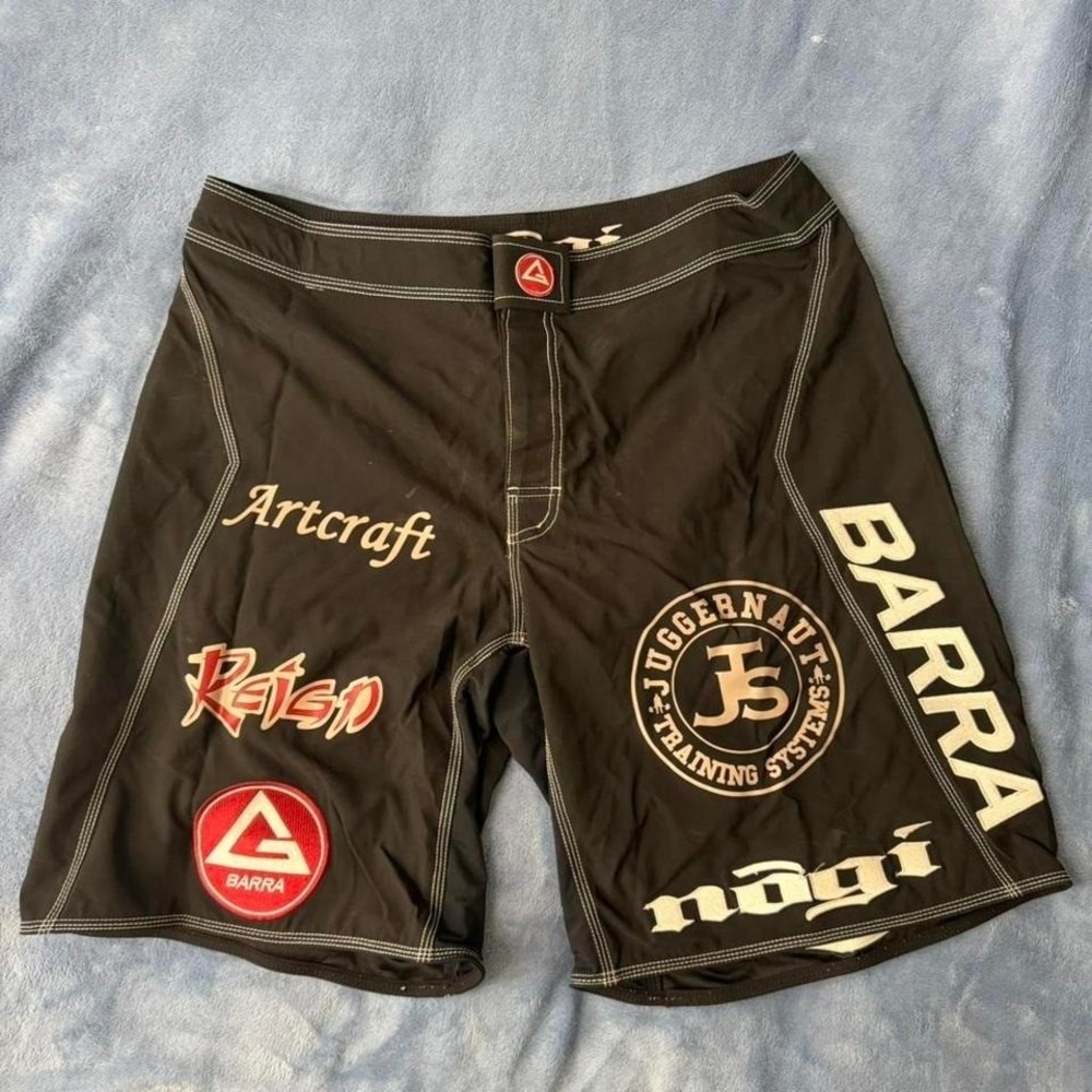 Nogi black shorts, martial arts men Size S